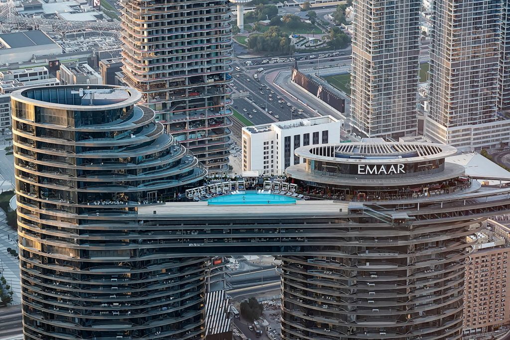 Het Address Sky View Hotel in Dubai