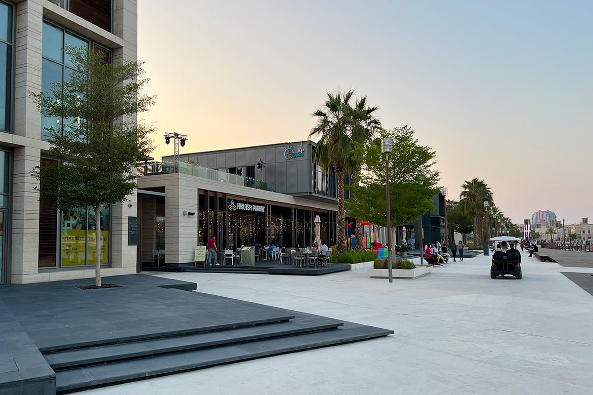 Al Seef in Dubai bij de Dubai Creek