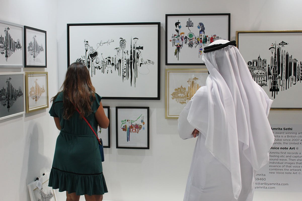 De kunstwijk Alserkal Avenue in Dubai