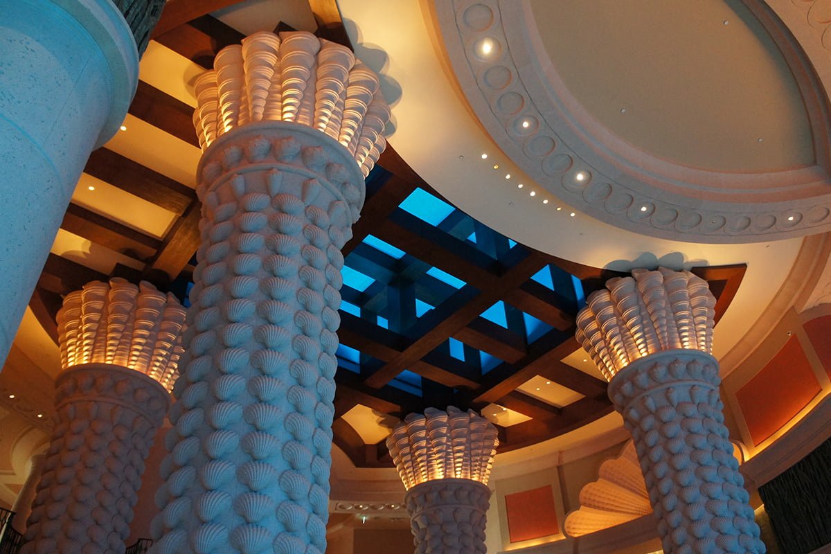 Het Atlantis hotel in Dubai