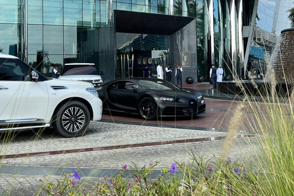 Bugatti Chiron in Dubai - Auto's spotten in Dubai