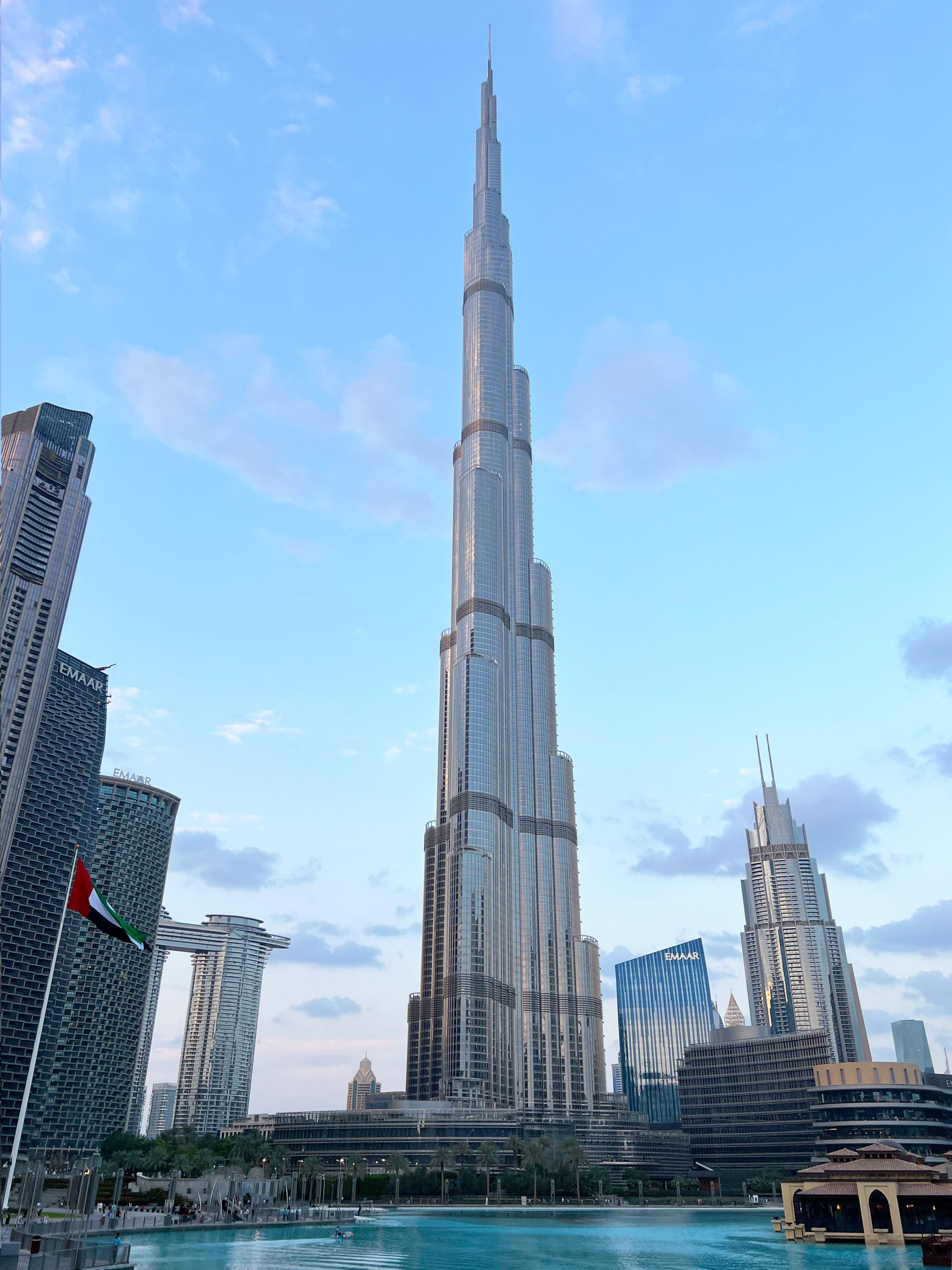 De Burj Khalifa in Dubai