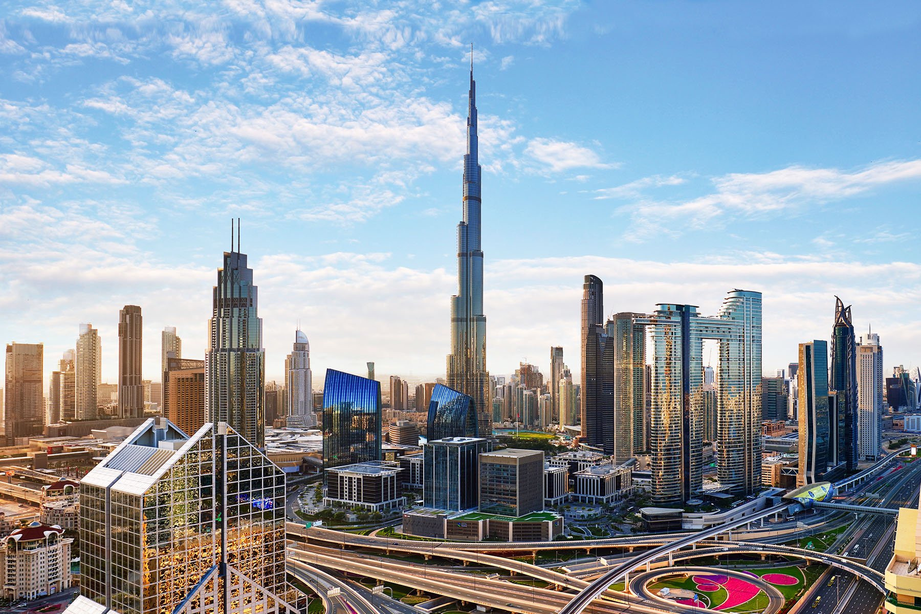 De Burj Khalifa in Dubai