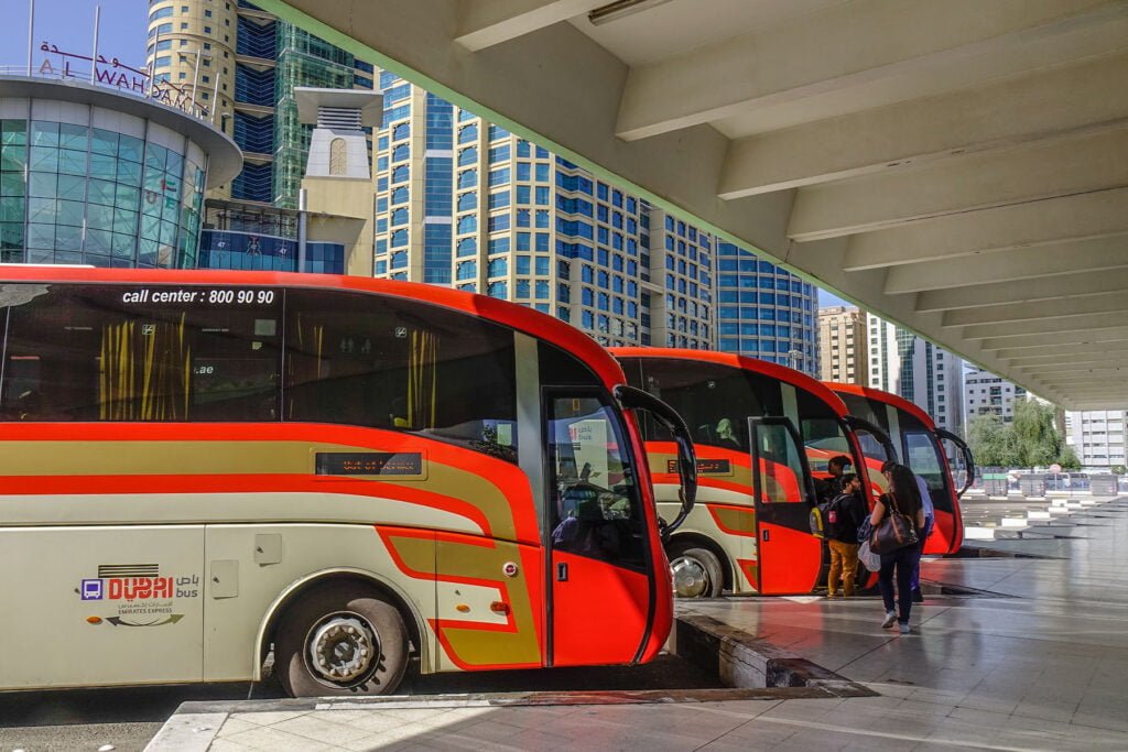 Bussen in Dubai en het openbaar vervoer in Dubai