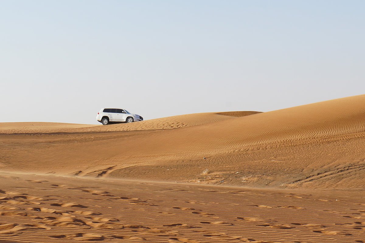 Woestijnsafari in Dubai