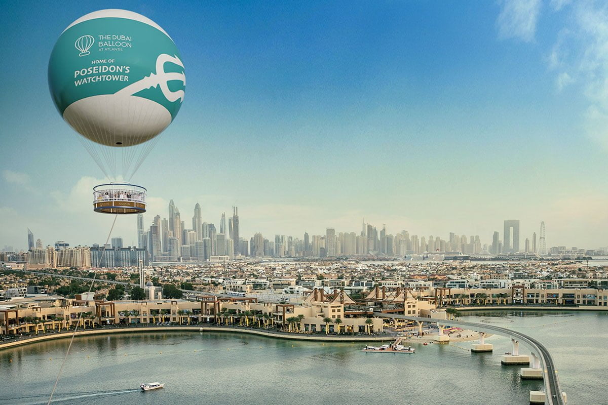 De Dubai Balloon At Atlantis