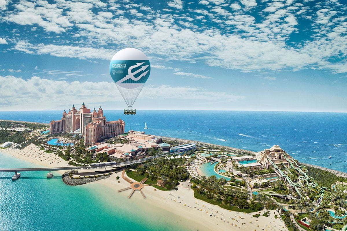 De Dubai Balloon At Atlantis