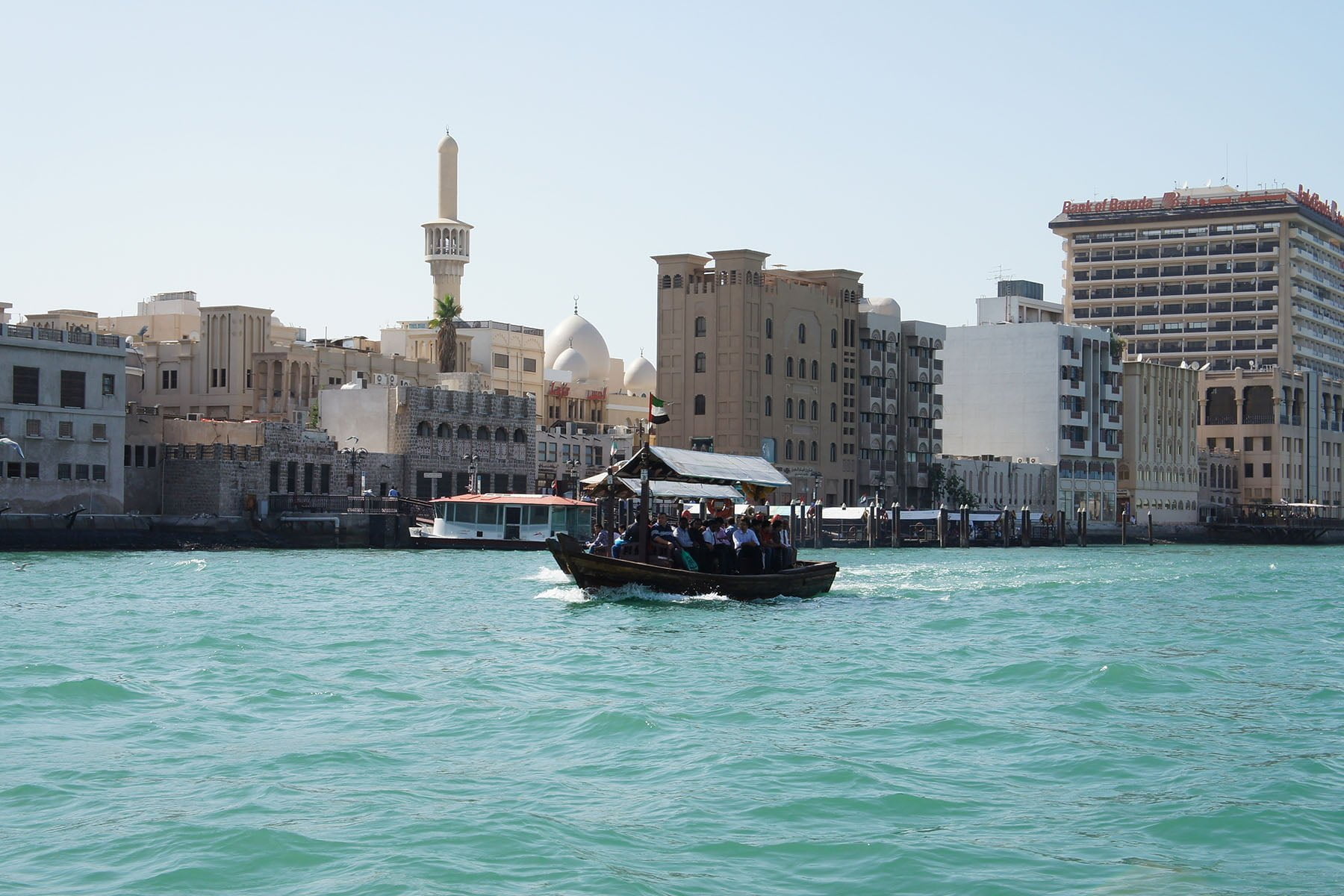 De Dubai Creek en de Bur Dubai wijk