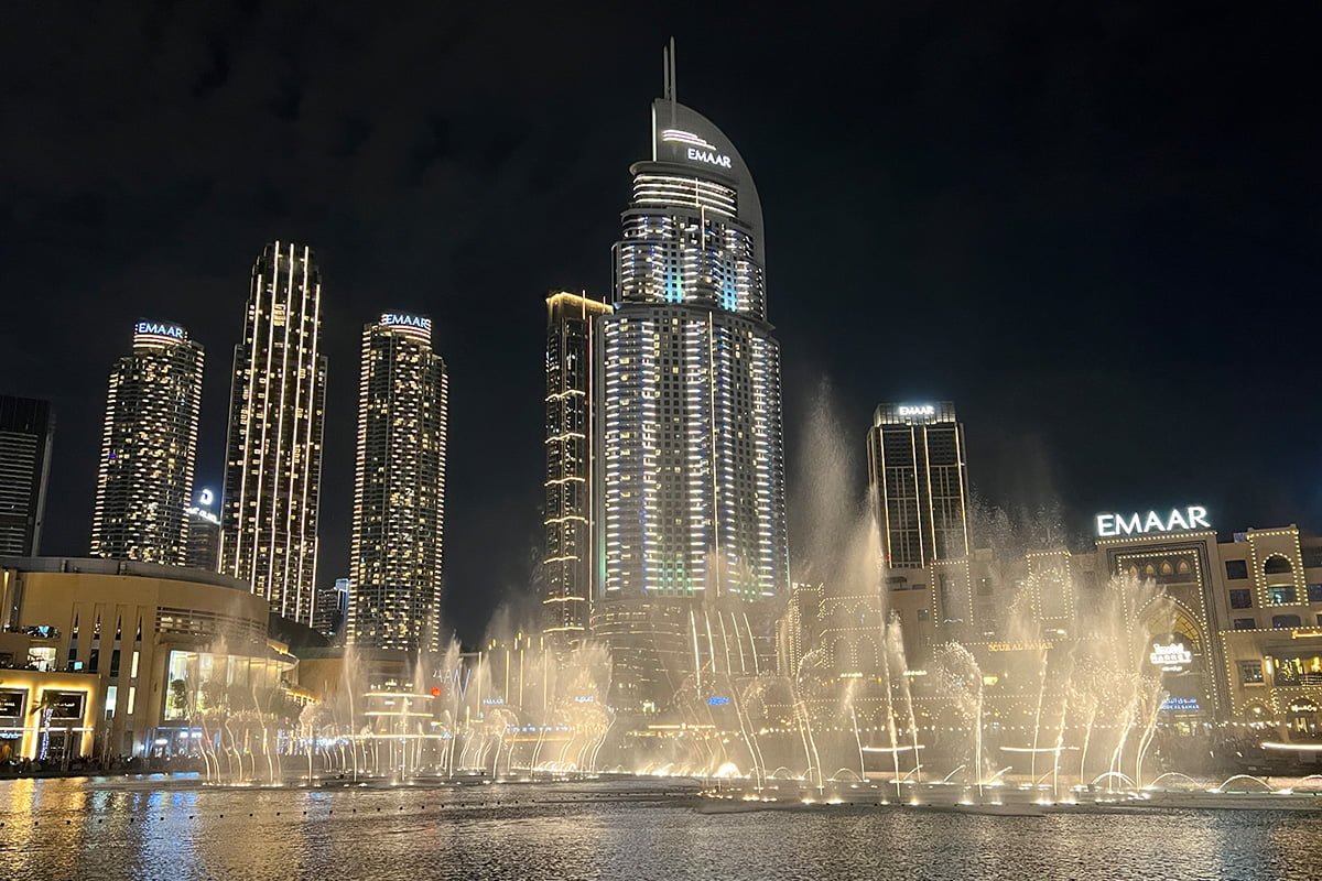 De Dubai Fountain