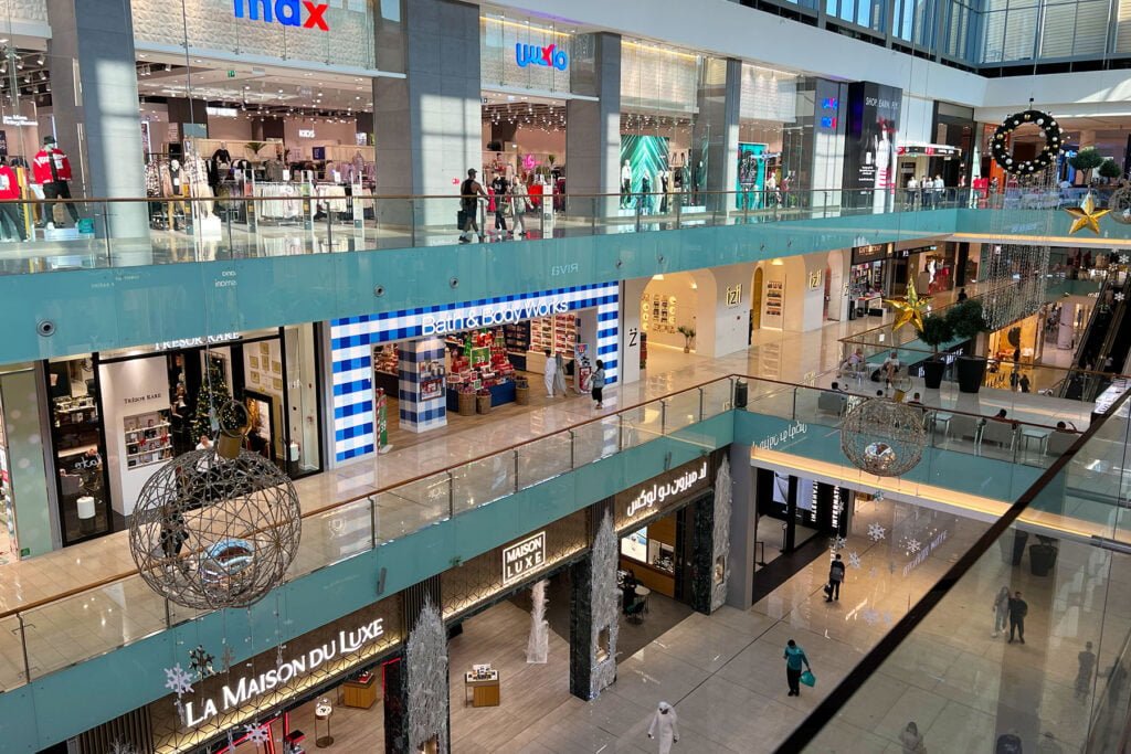 De Dubai Mall in Downtown Dubai