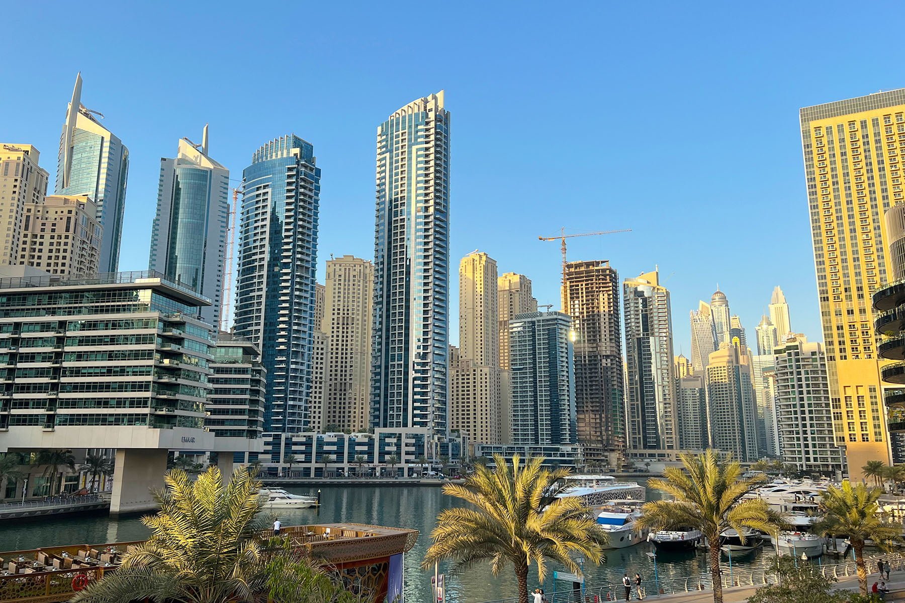 Dubai Marina skyline