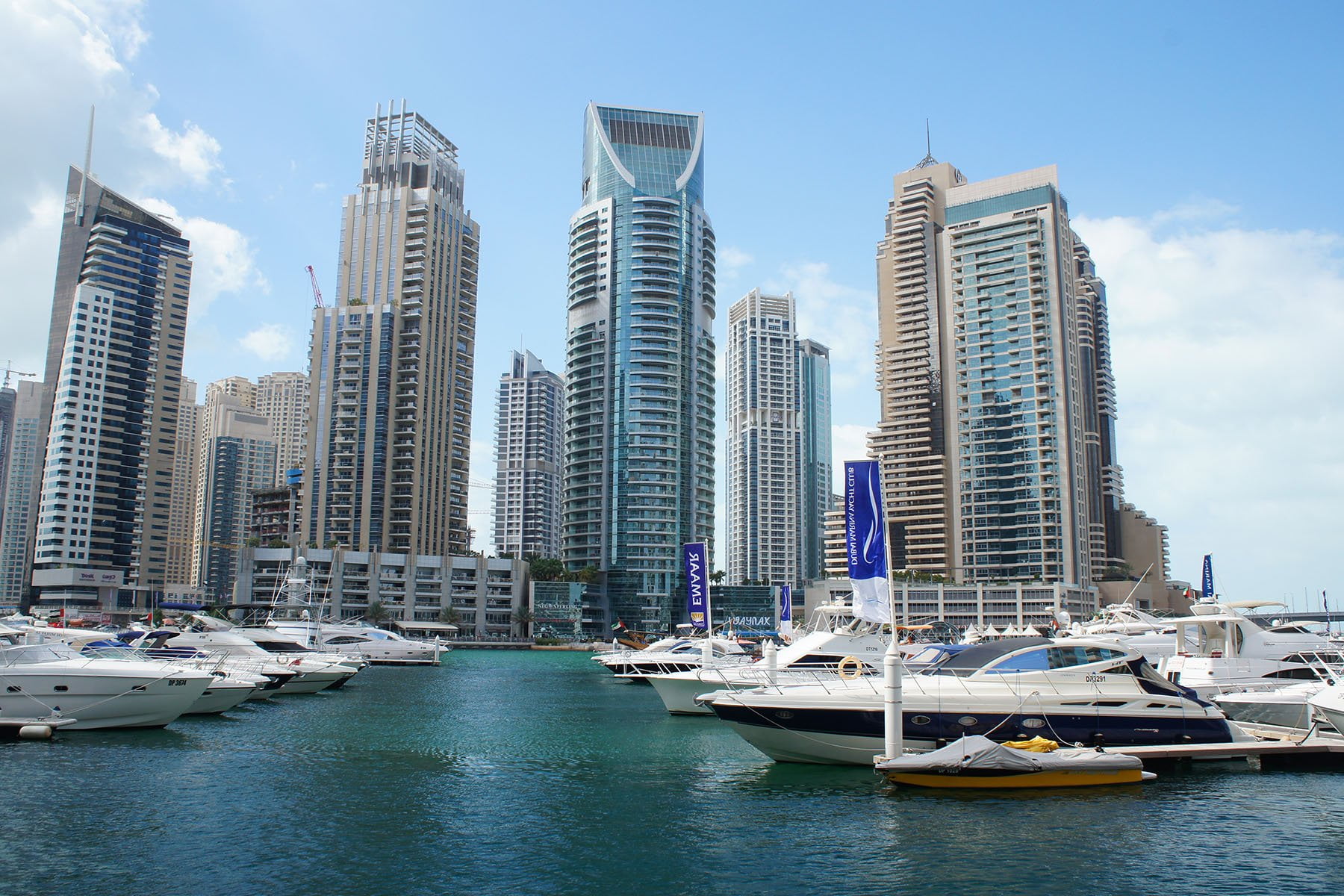 De Dubai Marina in Dubai