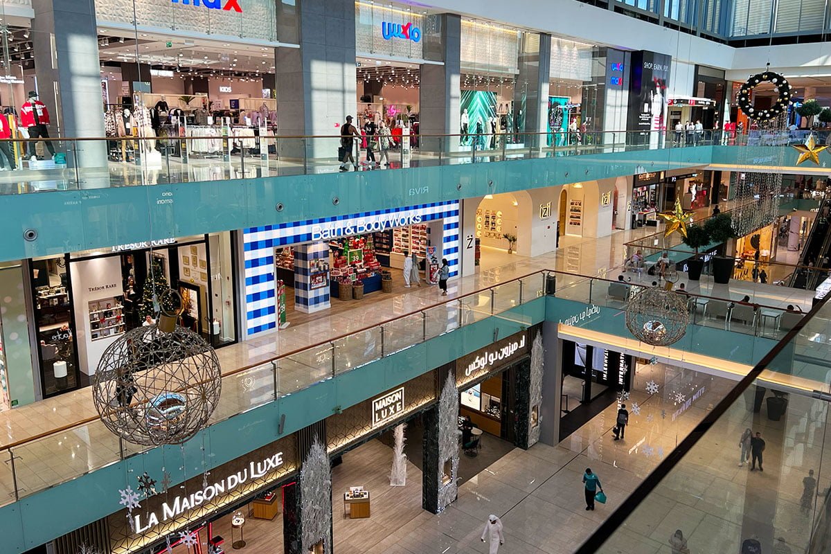 De Dubai Mall in Dubai