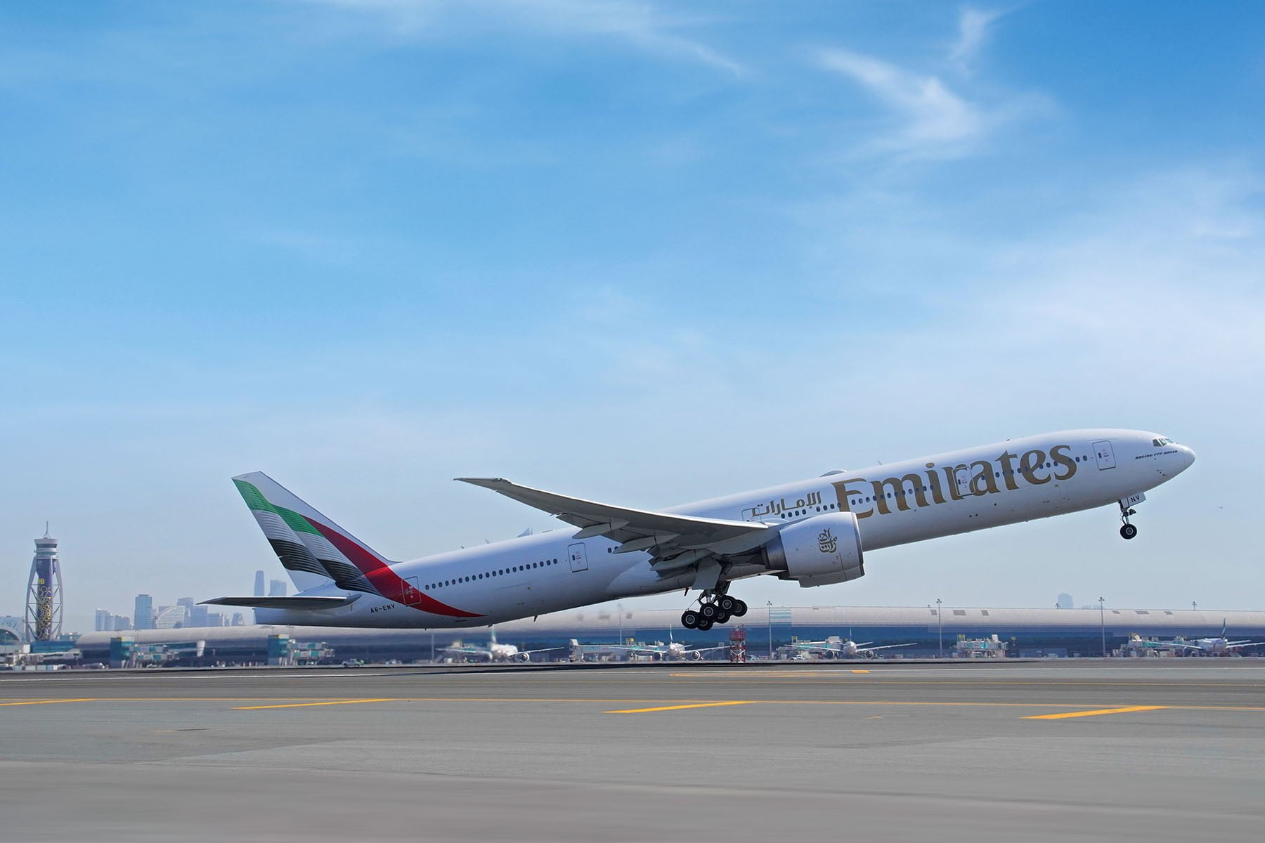 Vliegen naar Dubai