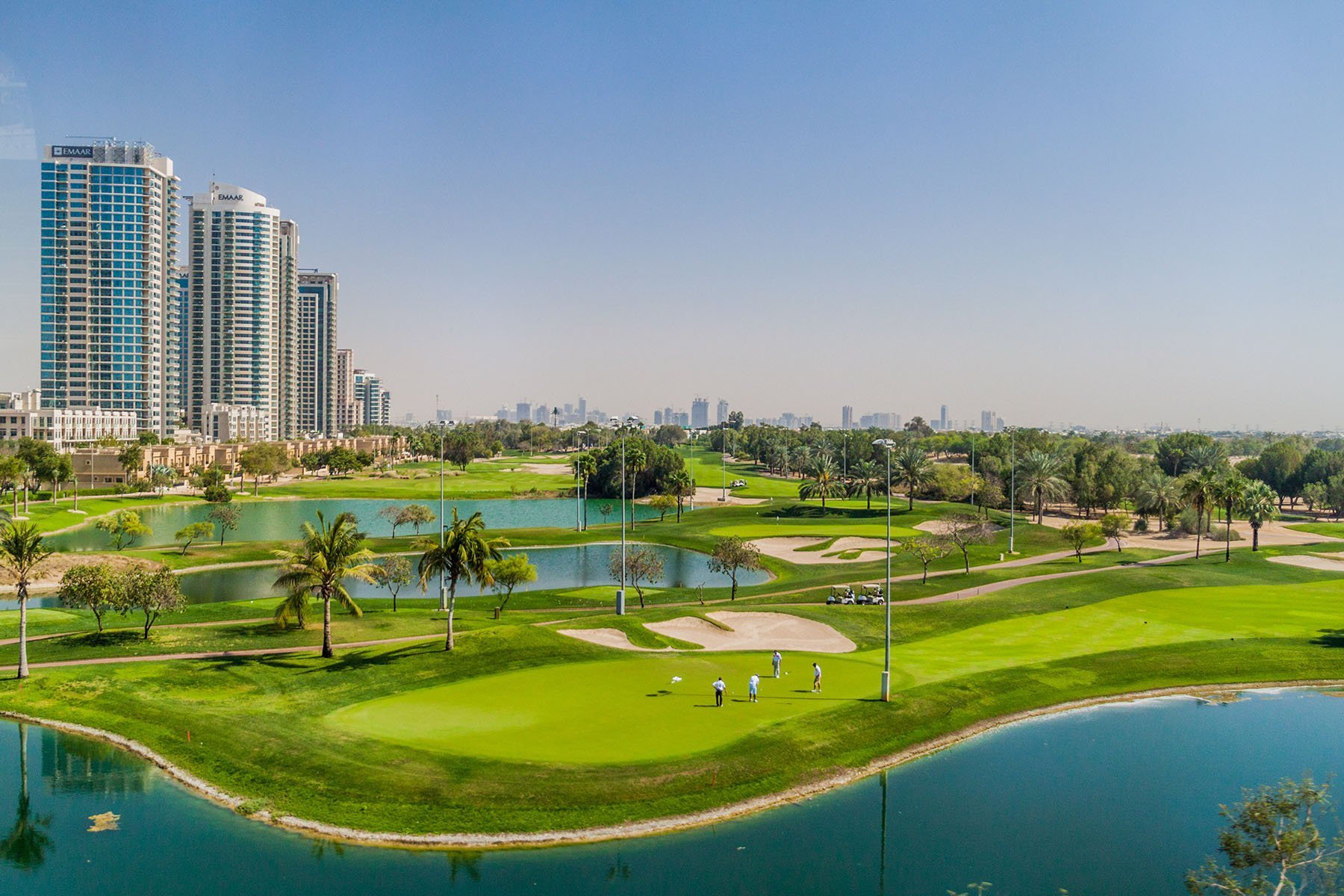 De Emirates Golf Club in Dubai