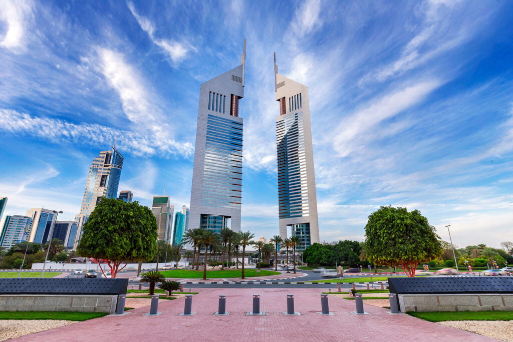 De Emirates Towers in Dubai