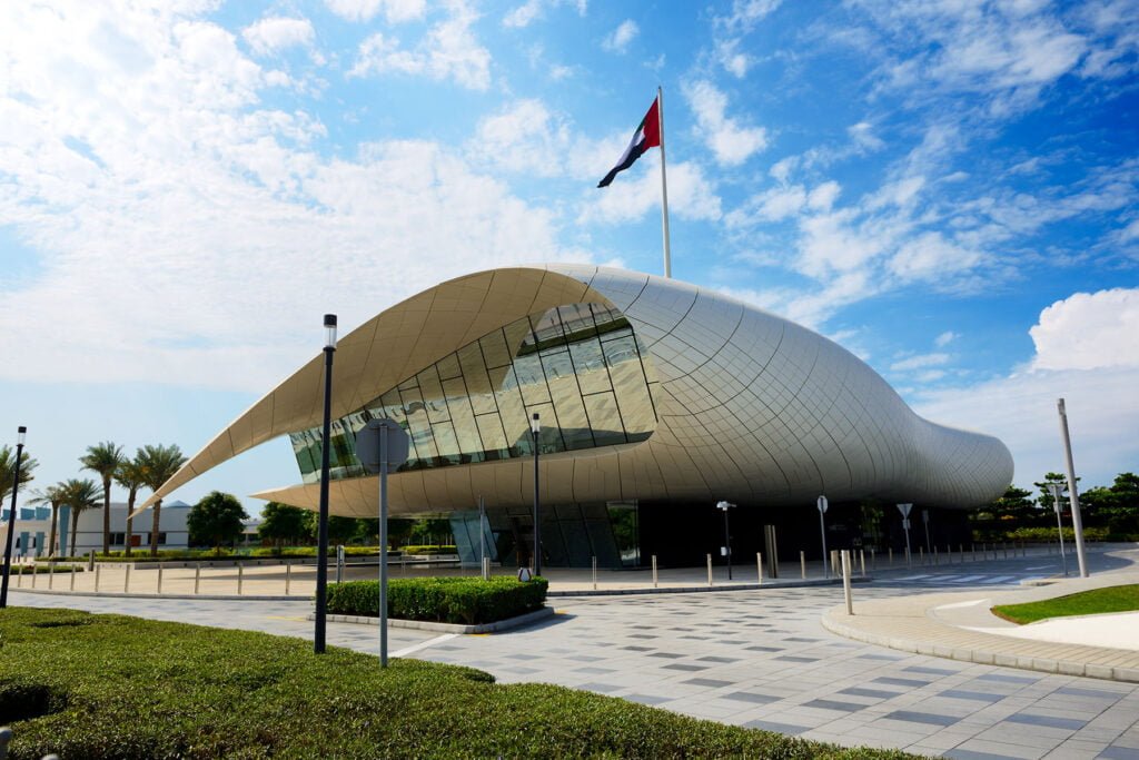 Het Etihad Museum in Dubai