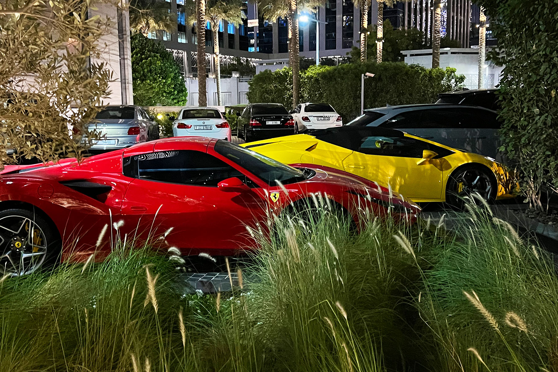 Ferrari rijden in Dubai