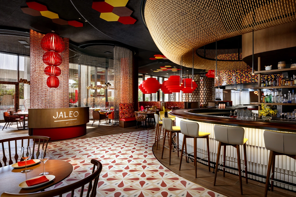 Het Jaleo restaurant in Atlantis The Royal