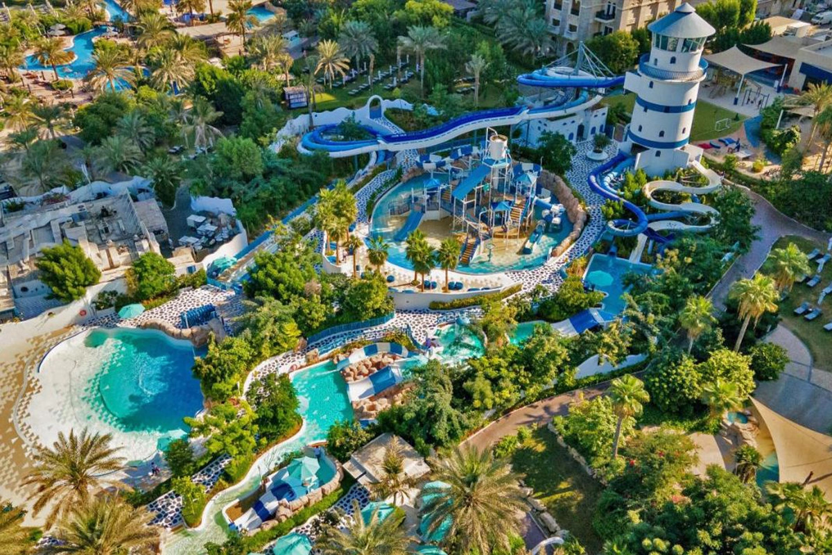 Het Le Meridien Mina Seyahi Beach Resort & Waterpark in Dubai