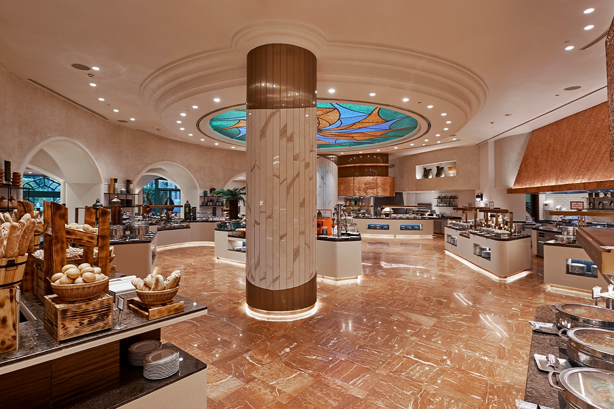 Het Kaleidoscope restaurant in Atlantis the Palm in Dubai