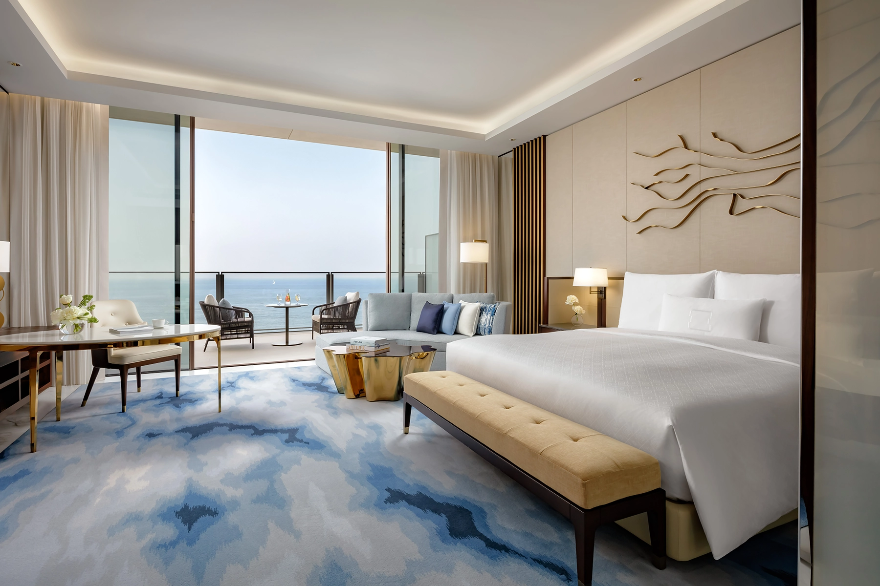 Hotelkamer in het Atlantis The Royal hotel in Dubai