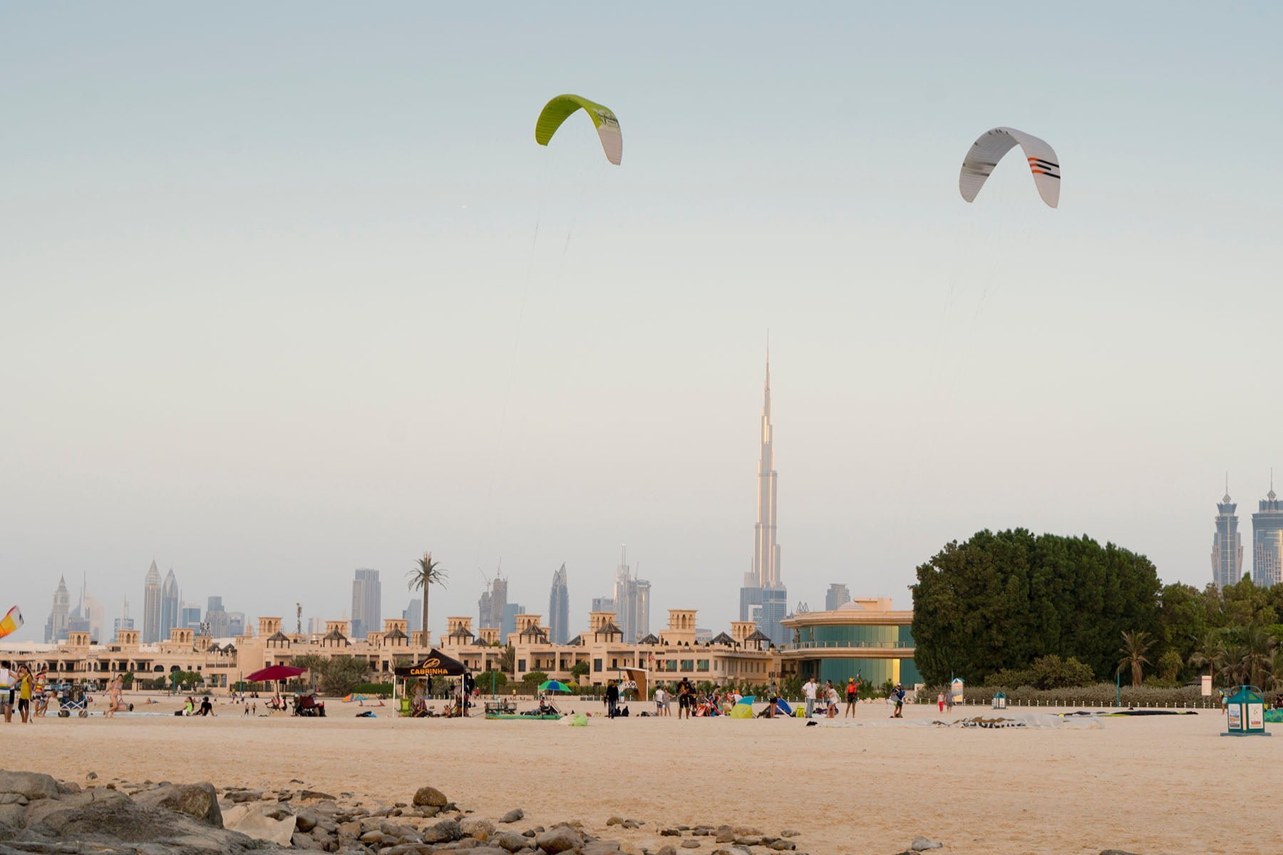 Kite Beach in Dubai