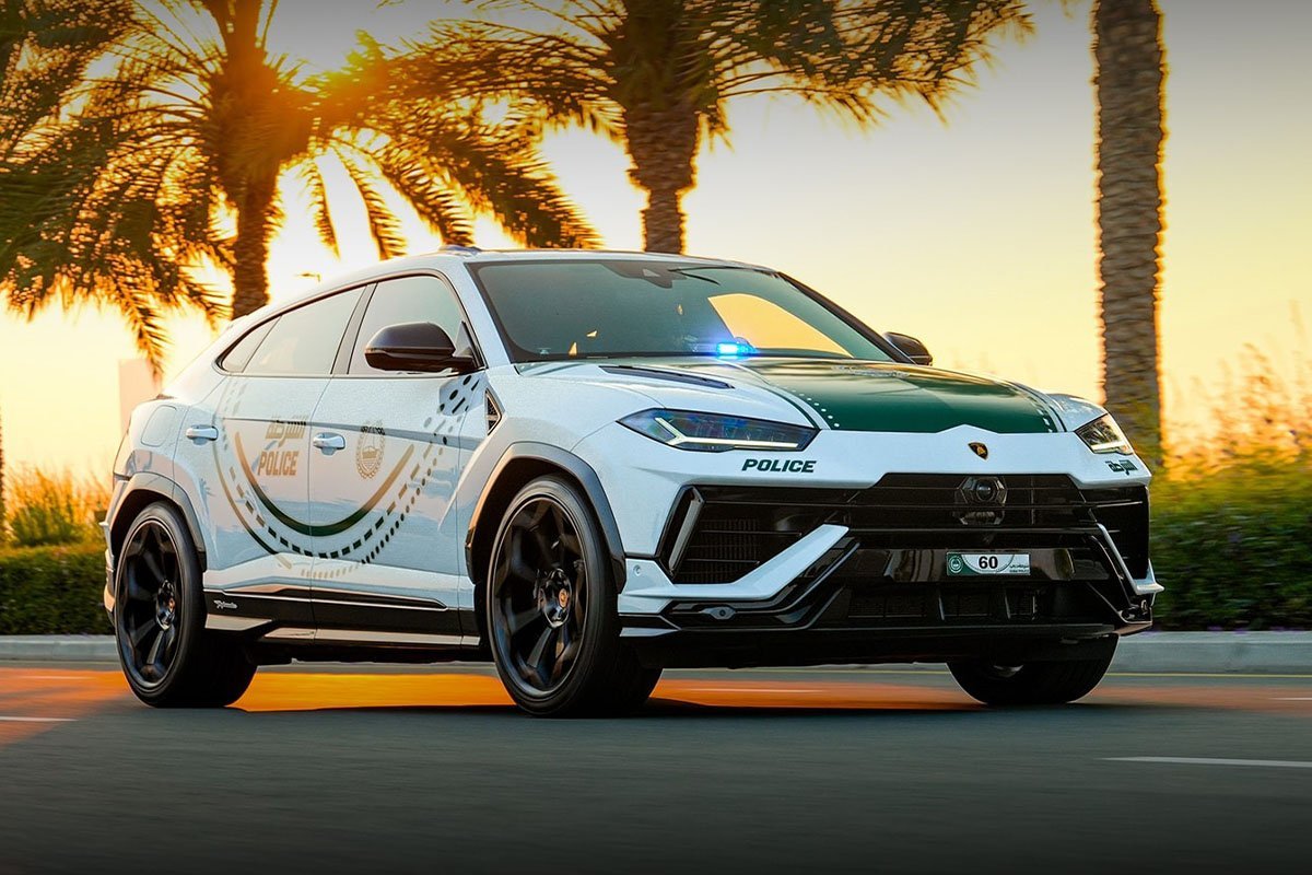 Lamborghini Urus Performante van de Dubai Police