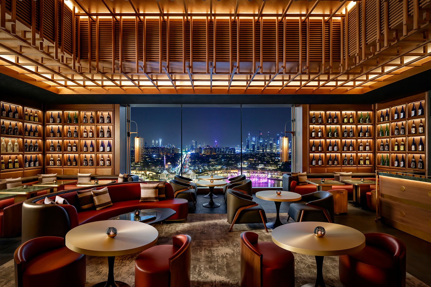 Lunchen en dineren in het Atlantis the palm hotel