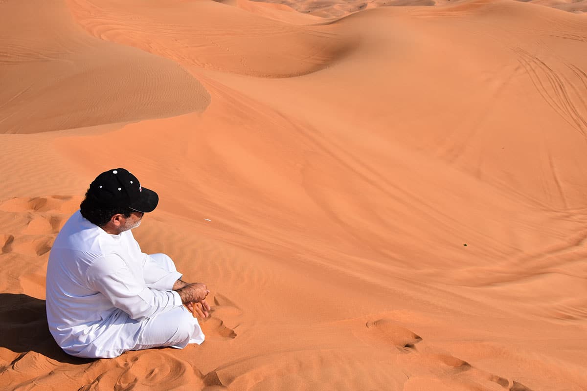 Ochtensafari woestijn Dubai