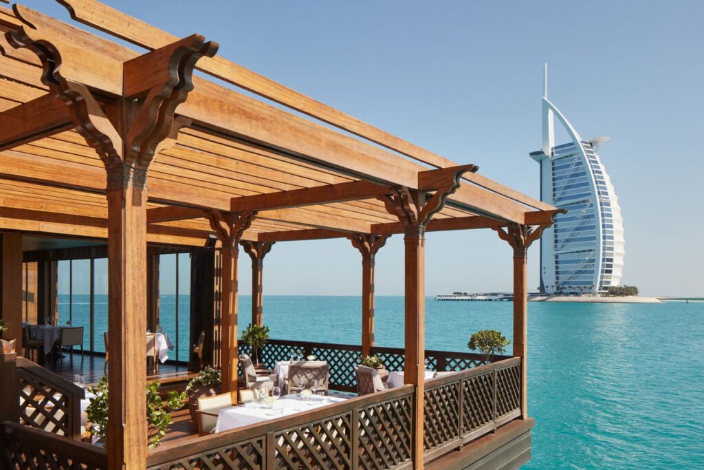 Pierchic restaurant in Dubai