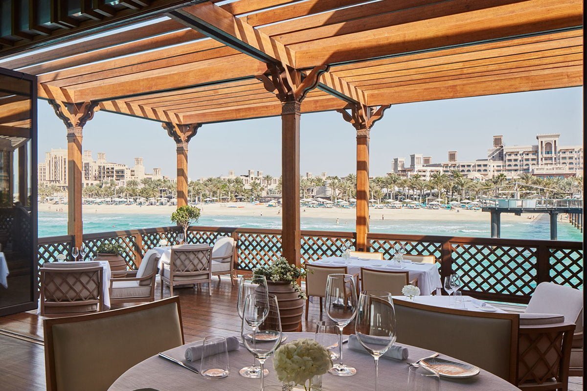 Pierchic restaurant in Dubai