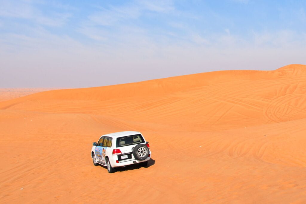 Ochtensafari woestijn Dubai