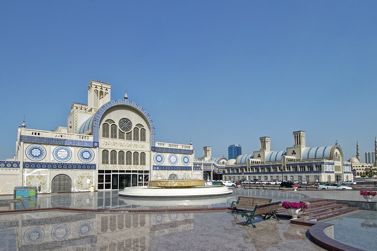 Sharjah in de Verenigde Arabische Emiraten