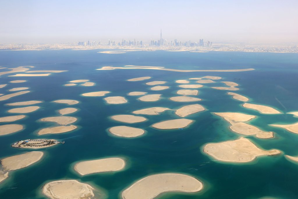 The World eilanden in Dubai