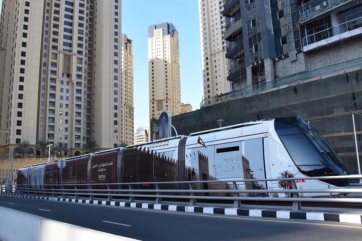 Tram in Dubai