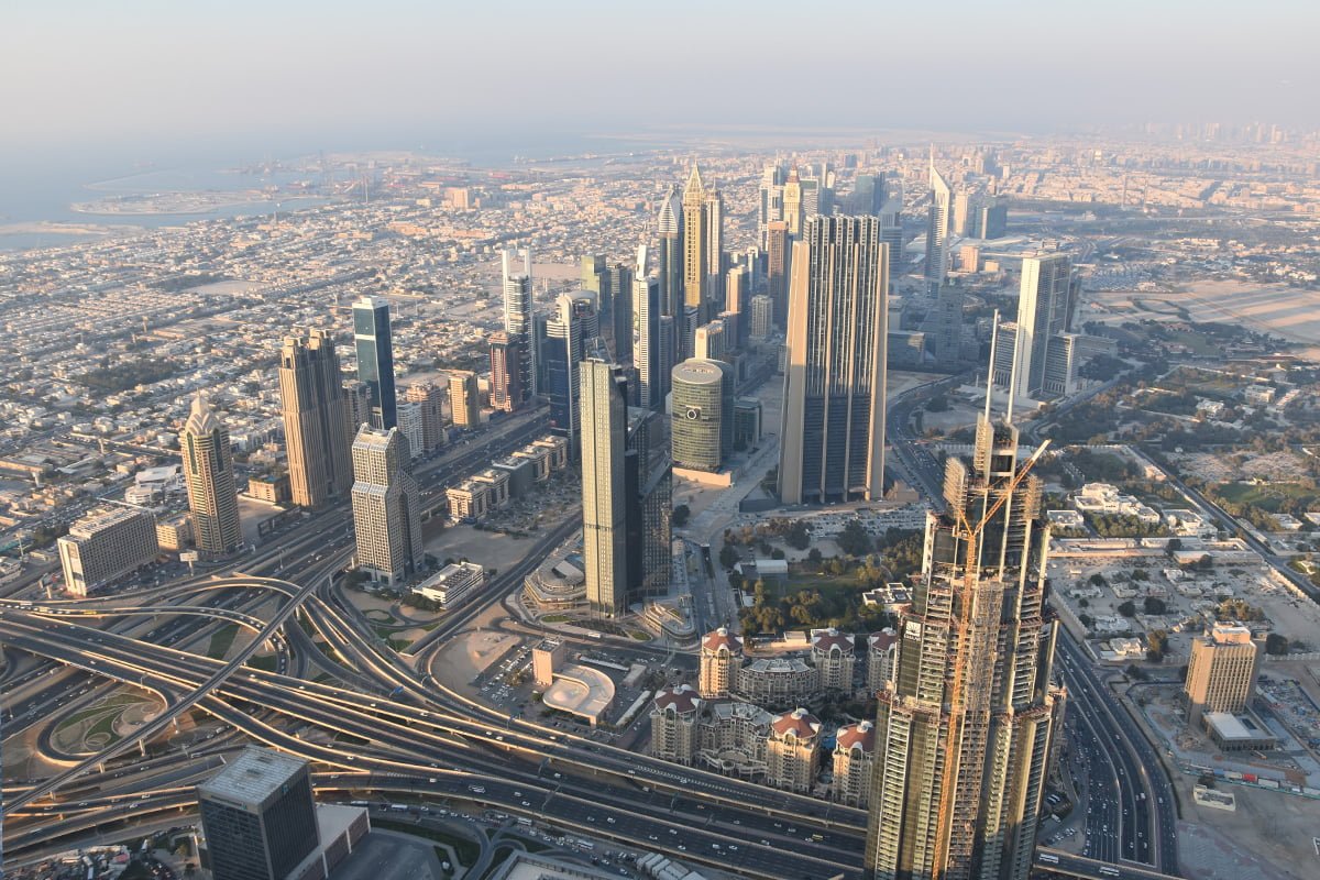 Het At The Top observatieplatform in de Burj Khalifa bezoeken in Dubai
