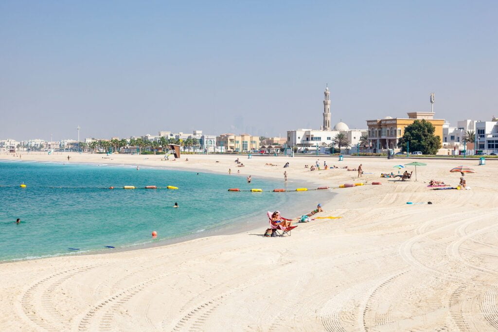 Umm Suqeim Beach in Dubai