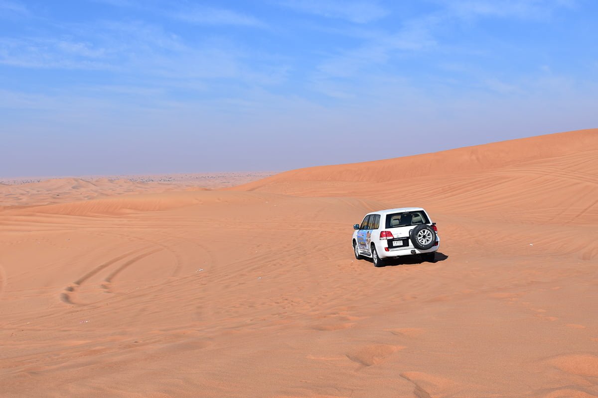 Woestijnsafari in Dubai